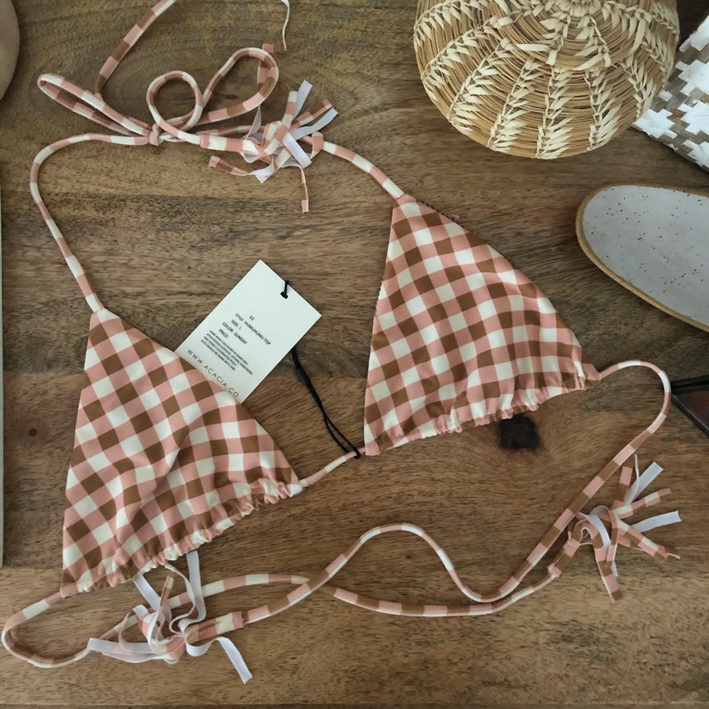Acacia swimwear humuhumu top in Sunday spring 21